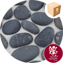 Shoreline River Pebbles - Dark Grey Granite 20-40mm